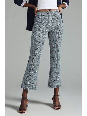 Maeve The Margot Kick Flare Crop Ankle Pants LIKE NEW